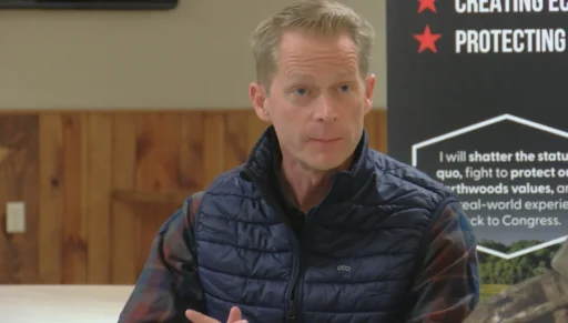 7th Congressional candidate Paul Wassgren makes campaign stop