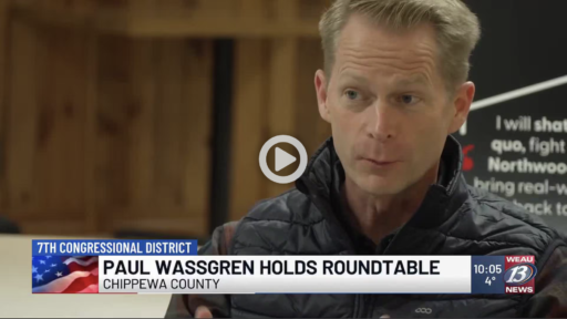 Paul Wassgren held roundtable for 7th Congressional District seat